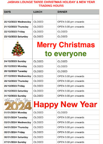 Jashan Lounge Indian Restaurant - Hospitality and gastronomy