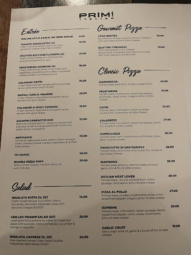 Primi Italian - Sydney