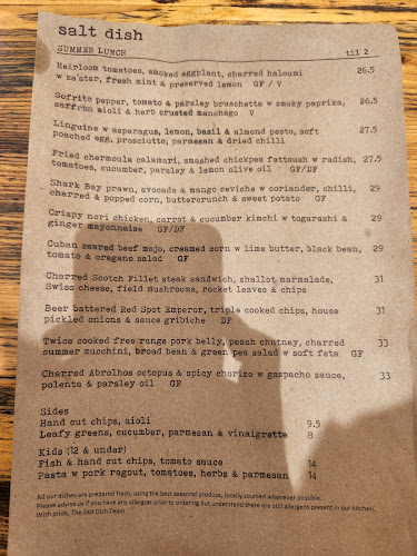 Opinii despre Salt Dish în Geraldton - Hospitality and gastronomy