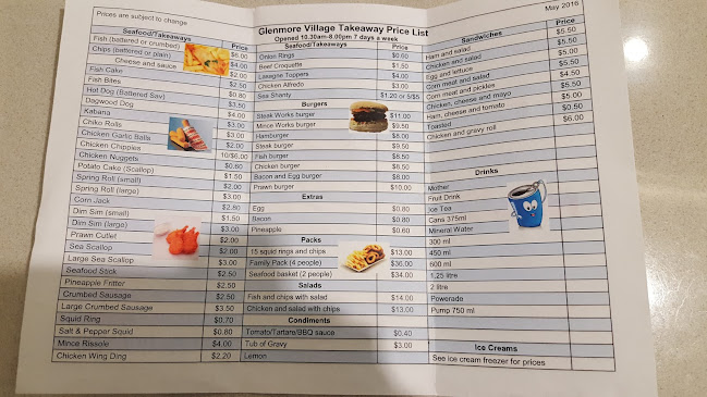 Opinii despre Glenmore Fish & Chips în Norman Gardens - Hospitality and gastronomy