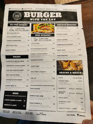 Burger With The Lot - Amaroo