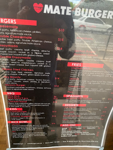 Mate Burger - Sydney