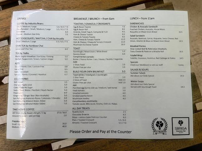 Sbriga Espresso Bar - Melbourne