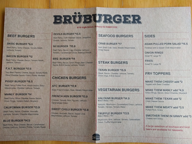BRUBURGER - Hospitality and gastronomy