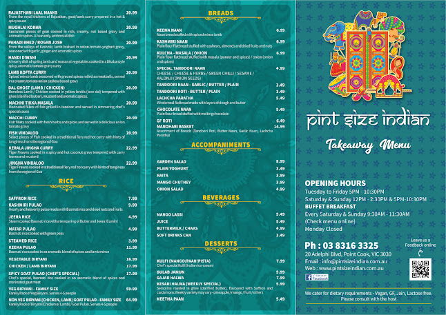 Pint Size Indian - Point Cook