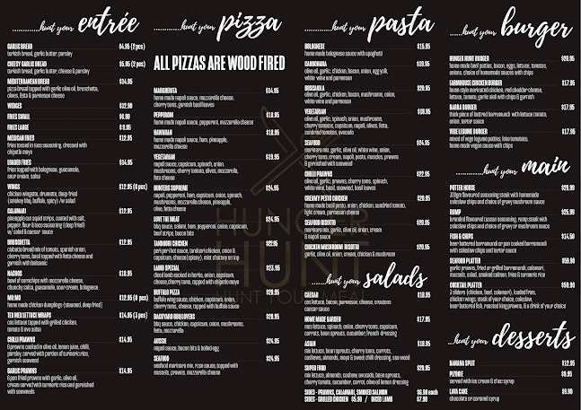 Hunger Hunt Pizza Bar and Restaurant