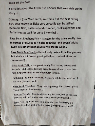 Strait Off The Boat - Devonport