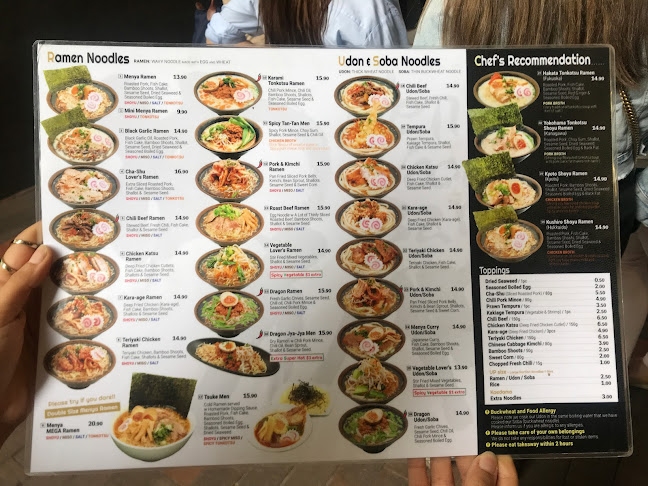 Comentarii opinii despre Menya City Japanese Noodle Bar