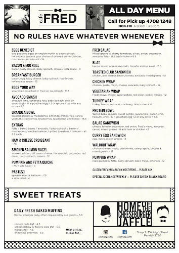 Opinii despre Cafe Fred în Penrith - Hospitality and gastronomy