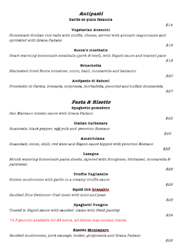 Opinii despre Rocca's în Blackburn - Hospitality and gastronomy