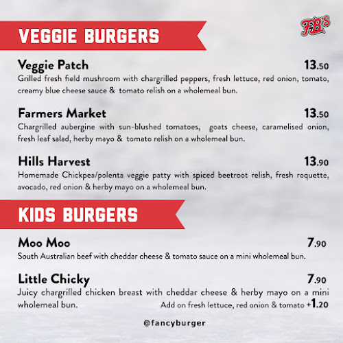 FB's Fancy Burgers - Adelaide
