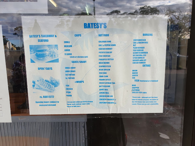 Batesy's Takeaway And Seafood