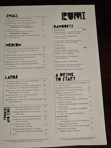 Rumi - Hospitality and gastronomy