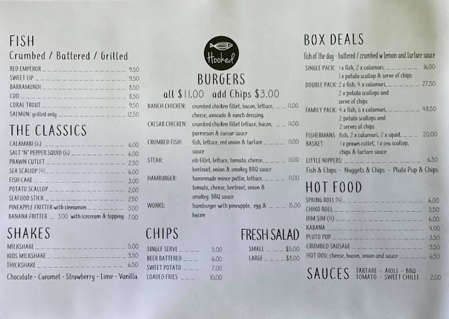 Hooked Fish & Chippery