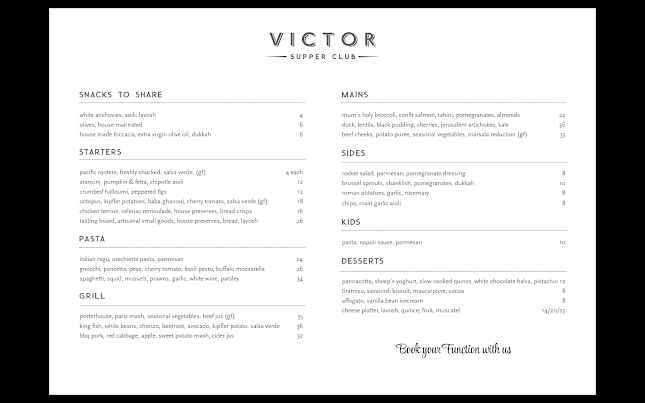 Victor's Restaurant & Events - Melbourne