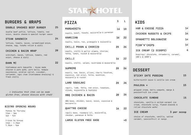 Star Hotel Albury - Hospitality and gastronomy