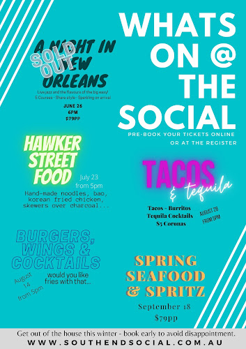 Opinii despre South End Social în Gosford - Hospitality and gastronomy
