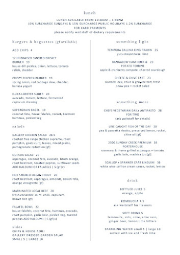 Opinii despre The Gallery Cafe în Ballina - Hospitality and gastronomy