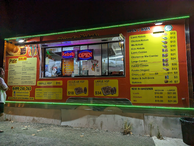 Friend’s Kebabs Restaurant - Bendigo