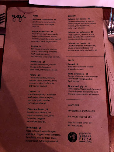 Gigi Pizzeria - Hospitality and gastronomy