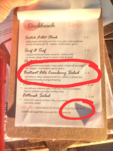 Backbeach Cafe & Restaurant - Bunbury