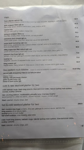 Harbourfront Seafood Restaurant - Hospitality and gastronomy