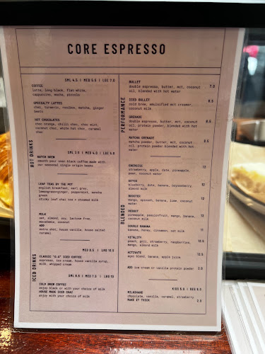 CORE espresso Hunter St