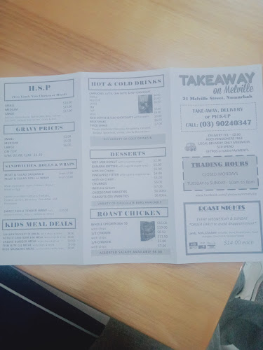 Comentarii opinii despre Takeaway on Melville