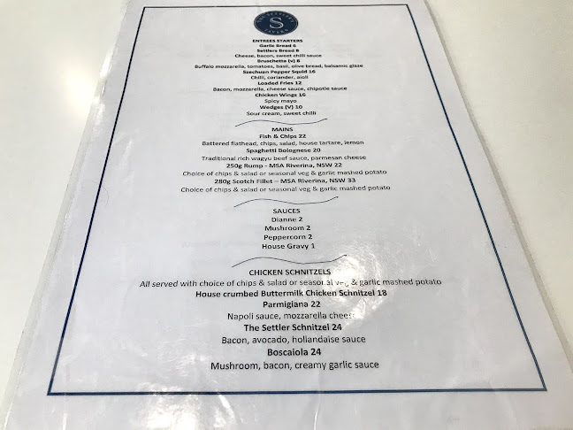 Opinii despre The Settler's Tavern în West Gosford - Hospitality and gastronomy