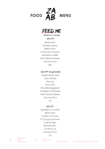 Opinii despre Zaab în Braddon - Hospitality and gastronomy