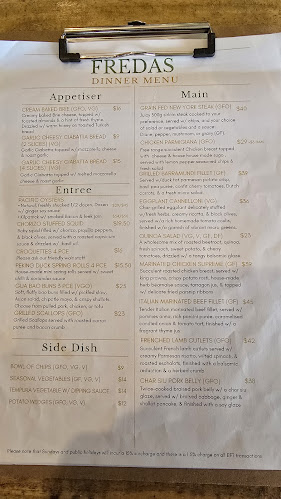 Freda’s Cafe Restaurant Bar - Hospitality and gastronomy