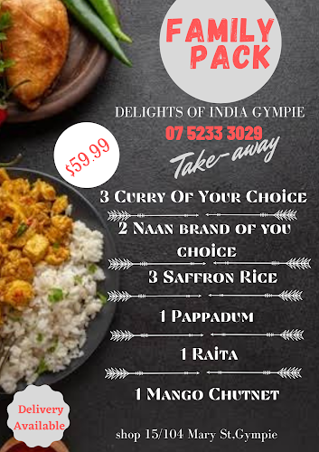 Delights of India Gympie - Hospitality and gastronomy
