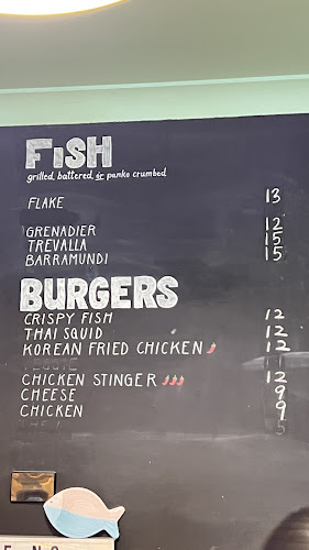 Kraken fish and chips - North Hobart