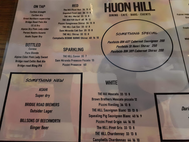 Huon Hill - Hospitality and gastronomy