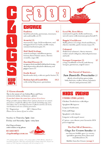 Opinii despre Clogs Pizza Restaurant (Bendigo) în Bendigo - Hospitality and gastronomy