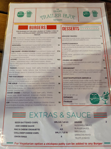 Grand Trailer Park Taverna - Melbourne