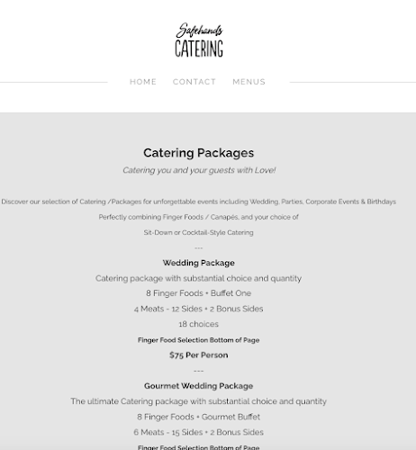 SafeHands Catering