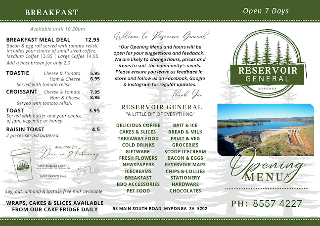 Reservoir General - Myponga - Adelaide