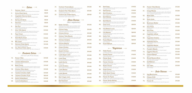 Tandoori Cuisine & Bar Indian Restaurant - Geelong West