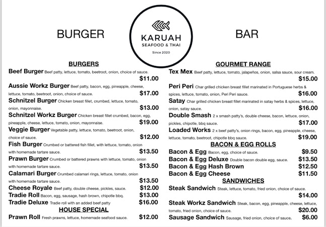 Karuah Seafood and Thai - Sydney