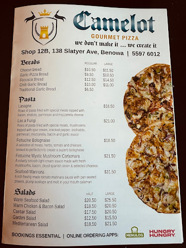 Camelot Gourmet Pizza - Benowa