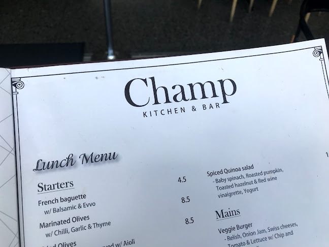 champ kitchen & bar - Hospitality and gastronomy