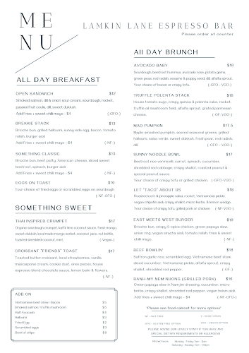 Lamkin Lane Espresso Bar - Hospitality and gastronomy