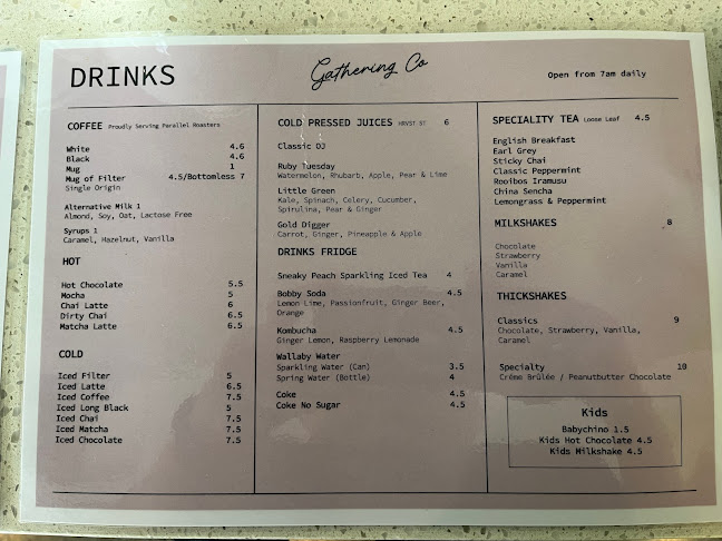 Gathering Co. Cafe - Hospitality and gastronomy