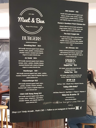Opinii despre Meet & Bun Trinity Arcade în Perth - Hospitality and gastronomy