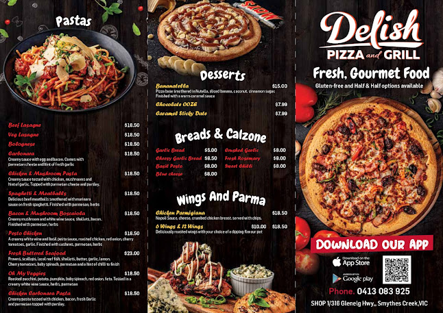 Delish Pizza And Grill