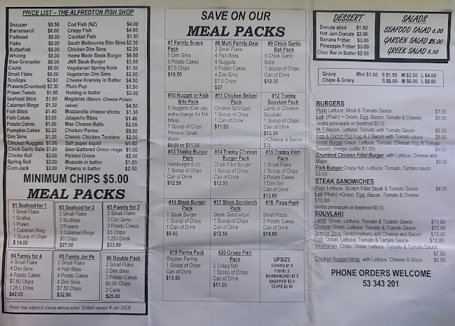 The Alfredton Fish Shop