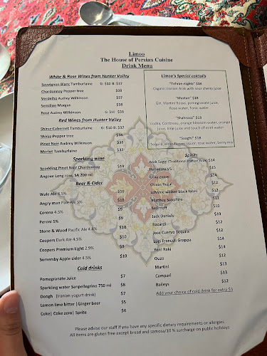 Opinii despre Limoo - The House of Persian Cuisine în Hamilton - Hospitality and gastronomy