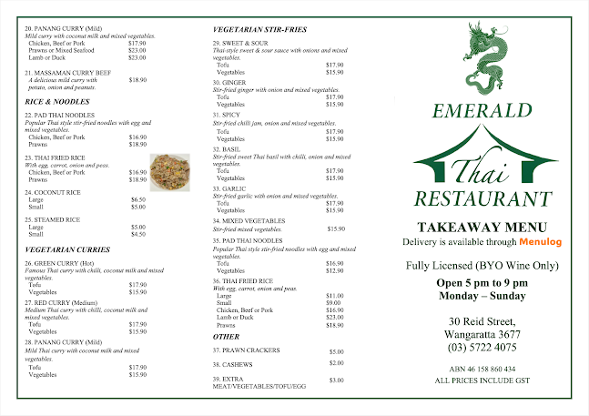 Comentarii opinii despre Emerald Thai Restaurant