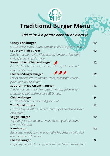 Kraken fish and chips - North Hobart